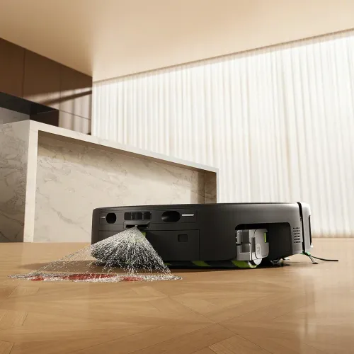 Robot sprzątający iRobot Roomba 675 Combo Czarny Funkcja mopowania Stacja oczyszczająca Tworzenie mapy pomieszczenia 63dB
