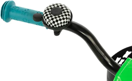 Rower dziecięcy KARBON Jazz 18 cali dla chłopca Limonkowy