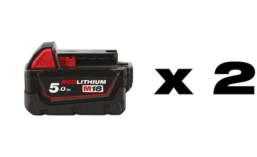 Milwaukee M18 FPP2AA2 - 502X Elektrikli el Aletleri seti (tornavida + fırçasız jigsaw + 2 pil + şarj cihazı + 2 kılıf)