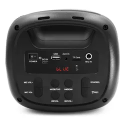 Głośnik mobilny SQUEAK Beatflow Radio FM Czarny