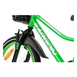 Rower dziecięcy KARBON Jazz 18 cali dla chłopca Zielony