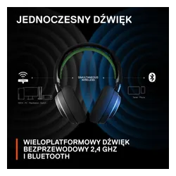 Беспроводные наушники с микрофоном SteelSeries Arctis Nova 7X-белый