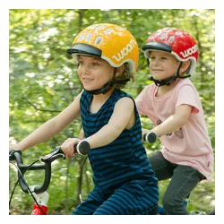 Kask rowerowy dziecięcy woom Kids red