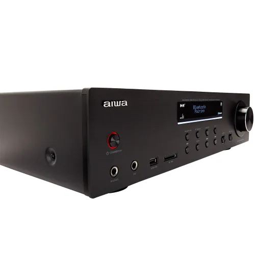 Amplituner Aiwa AMR-200DAB/BK 2-kanałowy Bluetooth Czarny