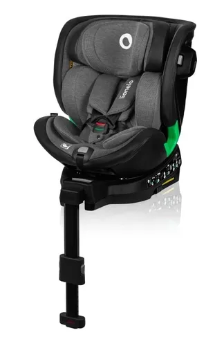 Fotelik samochodowy LIONELO Harmony i-Size 40-150 cm (0-36 kg) Grafitowy