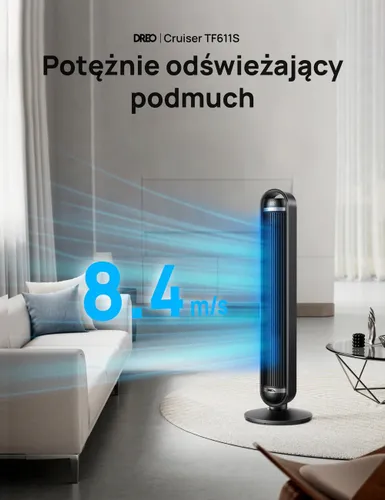Wentylator DREO Cruiser TF611S Wi-Fi