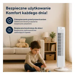 Wentylator KUMTEL KTF-258W