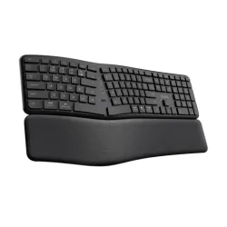 Klawiatura membranowa Trust Keyra Ergonomic Czarny