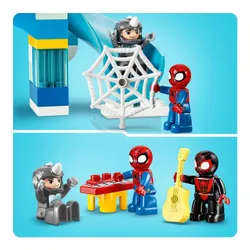 LEGO Duplo 10464 Kryjówka Pajęczej Drużyny, zestaw klocków 2+