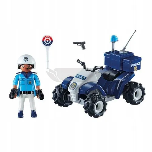 PLAYMOBIL City Action 71092 Policyjny Speed Quad