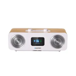 Radioodbiornik Blaupunkt IR50DAB Radio FM DAB+ Internetowe Bluetooth Biało-brązowy