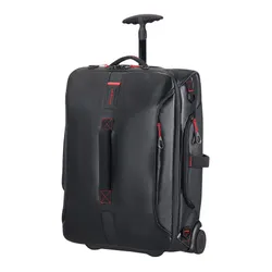 Samsonite Paradiver Light Duffle маленькая дорожная сумка на колесиках-черный