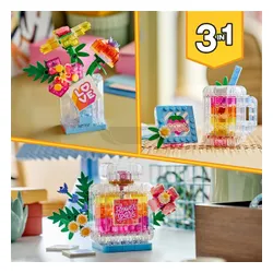 LEGO Creator 3w1 31383 Flakon perfum z kwiatową ozdobą, zestaw klocków 8+