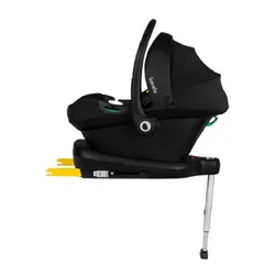 Fotelik samochodowy LIONELO Astrid i-Size z bazą Isofix 40-87 cm (0-13 kg) Czarno-szary