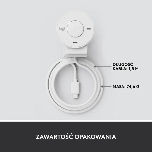 Kamera internetowa Logitech Brio 300 Biały