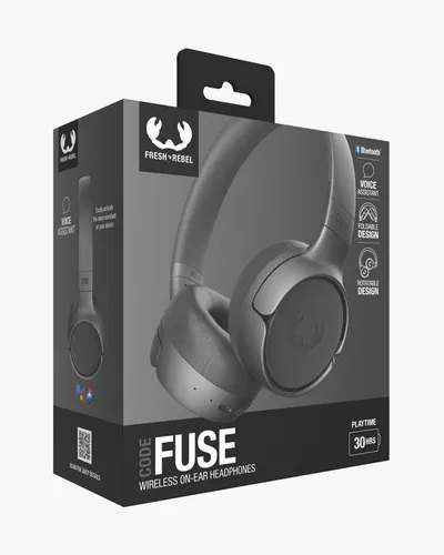 Słuchawki bezprzewodowe Fresh 'n Rebel Code Fuse Nauszne Bluetooth Storm Grey