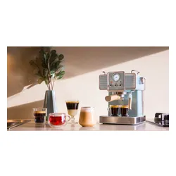 Ekspres CECOTEC Power Espresso 20 Tradizionale Niebiesko-srebrny