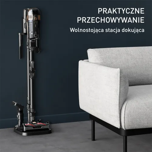 Odkurzacz Tefal X-Force Flex 15.60 Aqua TY99G3 160min Funkcja mycia Wymienny akumulator Mini elektroszczotka