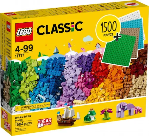 Конструктор Lego Classic кирпичи, кирпичи, плитки (11717)