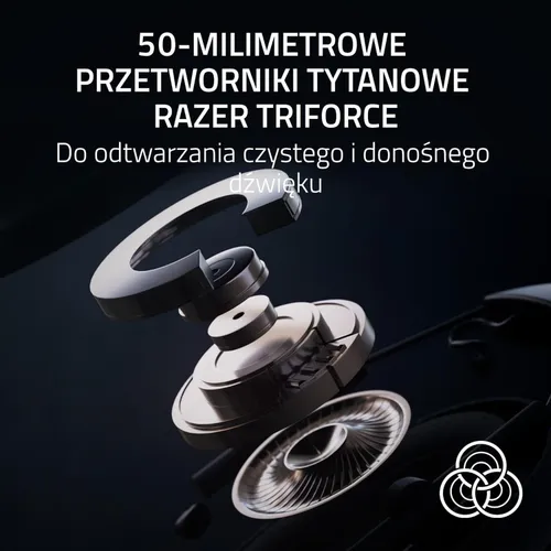 Słuchawki bezprzewodowe z mikrofonem Razer BlackShark V2 Pro PlayStation Nauszne Biały