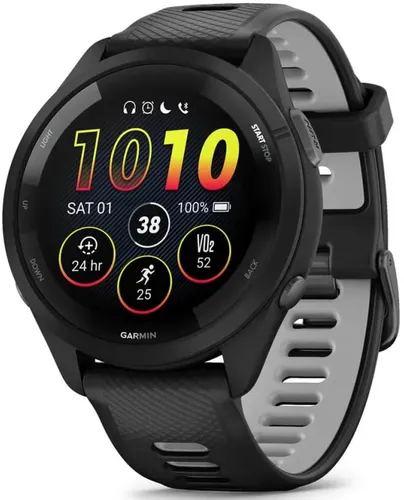 Zegarek sportowy GARMIN Forerunner 265 46mm Czarny