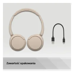 Беспроводные наушники Sony WH-CH520 Over-Ear Bluetooth 5.2 кремовый