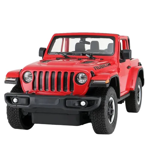 Jeep Wrangler JL R/C skala 1:14 Rastar 79400  samochód sterowany czerwony