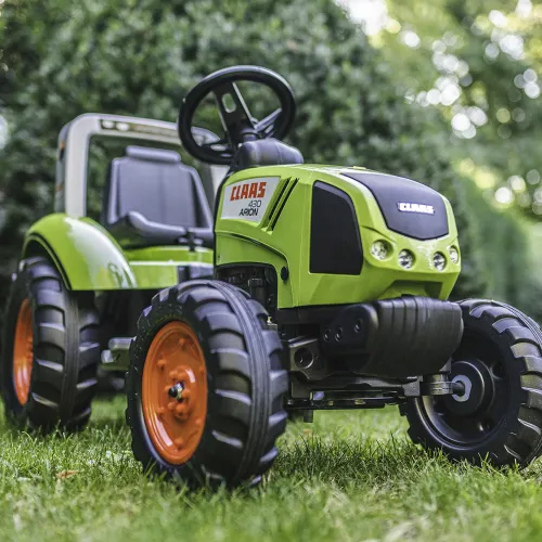 Falk Traktor na Pedały Claas Duży z Przyczepką od 3 lat