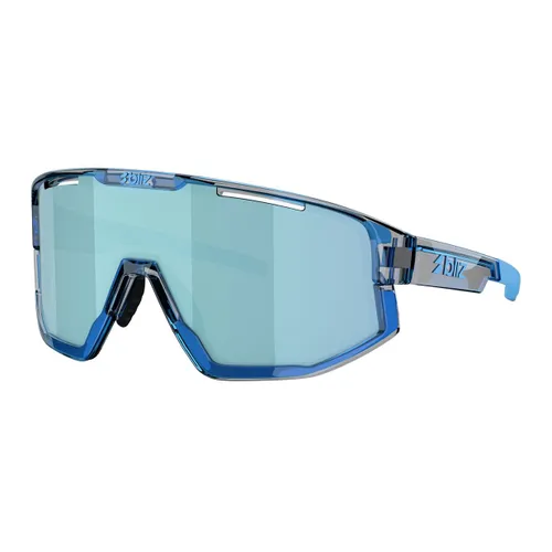 Okulary przeciwsłoneczne Bliz Fusion transparent blue/smoke ice blue multi