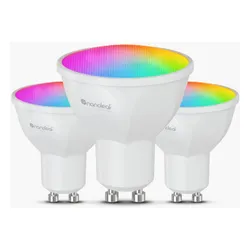 Inteligentna żarówka LED NANOLEAF Essentials Smart ICNF080B023GU10 5W GU10 Matter (3 szt.)