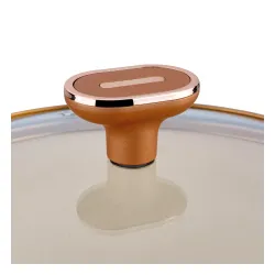 Patelnia WOK na indukcję Starke Pro Texture Copper 28 x 8 cm