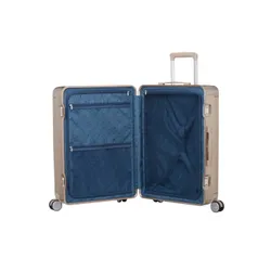 Walizka średnia American Tourister Soundbox Alu - bronze