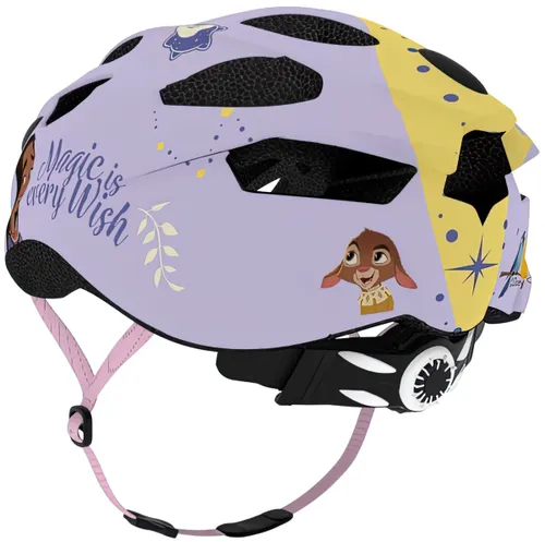 Kask DISNEY Wish Fioletowy dla Dzieci (rozmiar M)