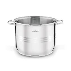 Garnek wysoki ze stali nierdzewnej z pokrywką Starke Pro Barcelo 15 l