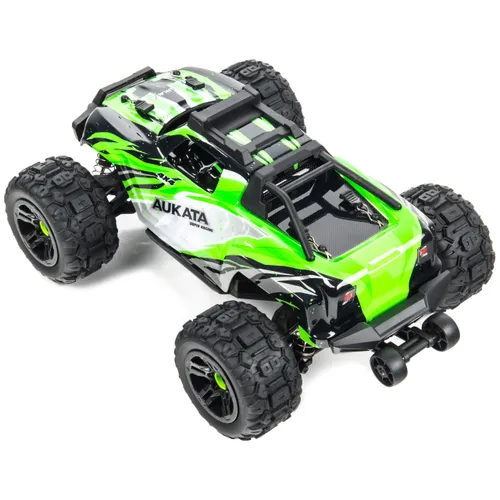 Zdalnie sterowany samochód COIL terenowy Auto 4x4 pilot terenowy 40km/h duży na  pilota zielony 1:8