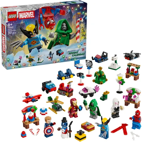 LEGO 76340 Super Heroes Kalendarz adwentowy na 2026 rok