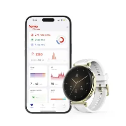 Smartwatch Hama Fit Watch 7000 Złoty