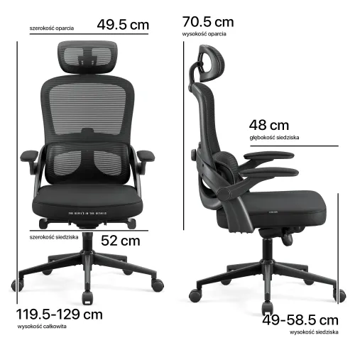 Fotel DIABLO CHAIRS V-Light Czarny