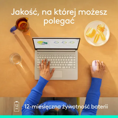 Myszka Logitech M196 Różowy