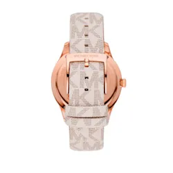 Michael Kors Runway Mk6980 White / Rose Gold Saati