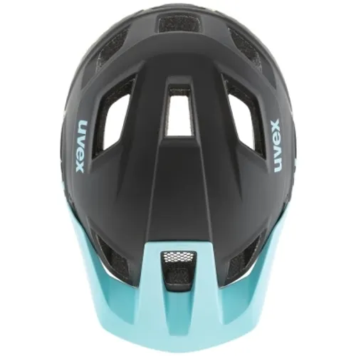 Kask rowerowy Uvex Access czarno-niebieski - 58-62