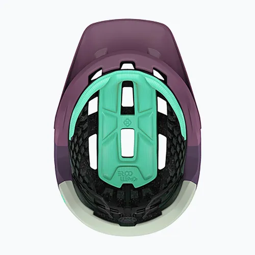 Kask rowerowy Lazer Coyote KinetiCore matte bordeaux