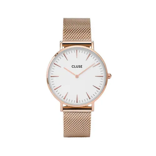 Cluse Boho Chic Mesh White / Rose Gold Saatler