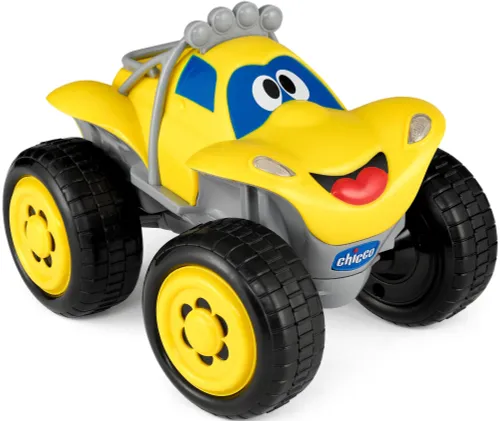 Samochód zdalnie sterowany CHICCO Turbo Team Billy BigWheels Żółty