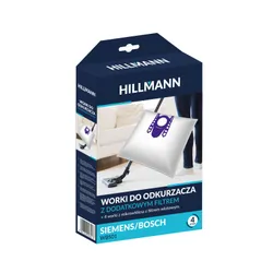 Worki do odkurzacza HILLMANN WBS01 4szt. + filtr