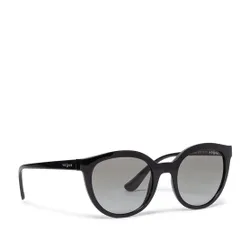 Okulary przeciwsłoneczne Vogue 0VO5427S W44/11 Black/Grey Gradient - Rozmiar (EU) 50