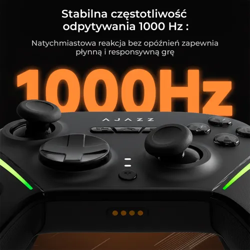 Pad Ajazz GP100 do Nintendo Switch, PC Android, iOS Bezprzewodowy Czarny