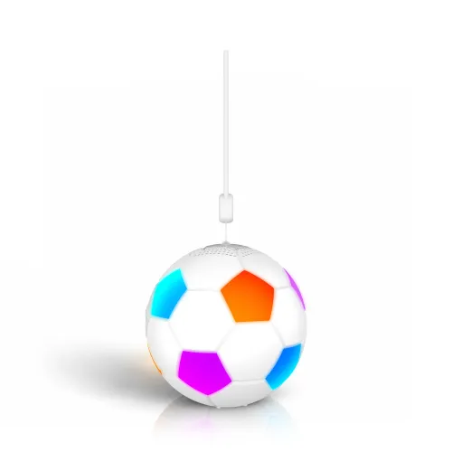Głośnik Bluetooth Musicmate MM-SB40-W FootballWave LED 5W Biały