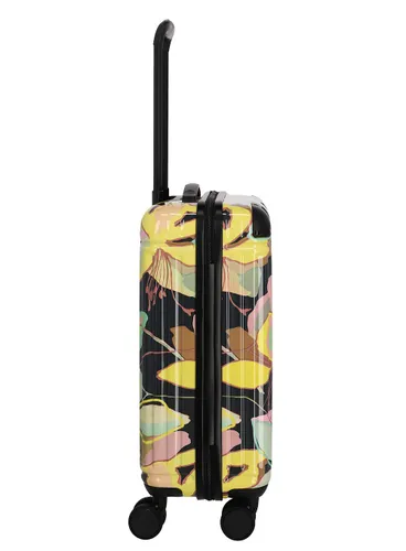 Чемодан Travelite Cruise Trolley S Print - yellow orchid