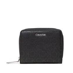 Маленький женский кошелек Calvin Klein CK Must с клапаном Wallt Md Epi Mono K60k609996 0GJ